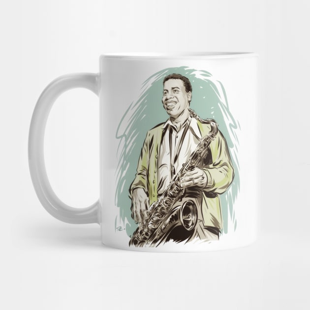 Wayne Shorter - An illustration by Paul Cemmick by PLAYDIGITAL2020